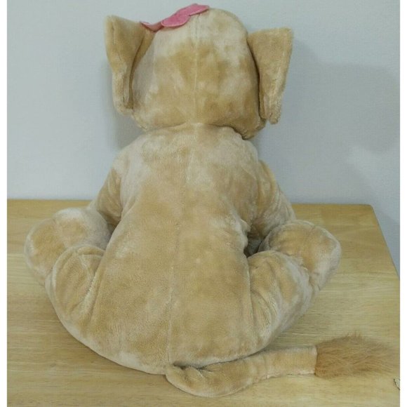 Disney Lion King Nala Plush Pink Flower Stuffed Animal Disney Toy 20" Long - Picture 4 of 9